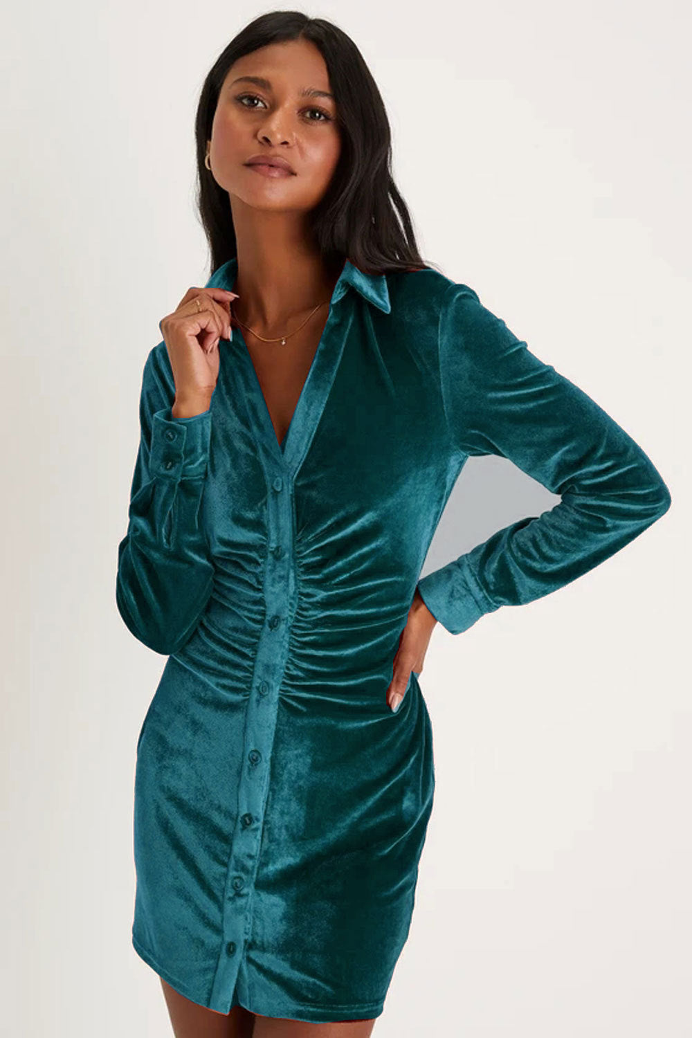 Peacock green