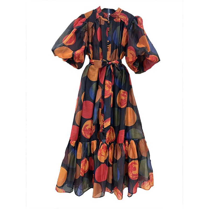 Orange Printed