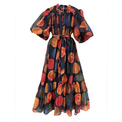 Orange Printed