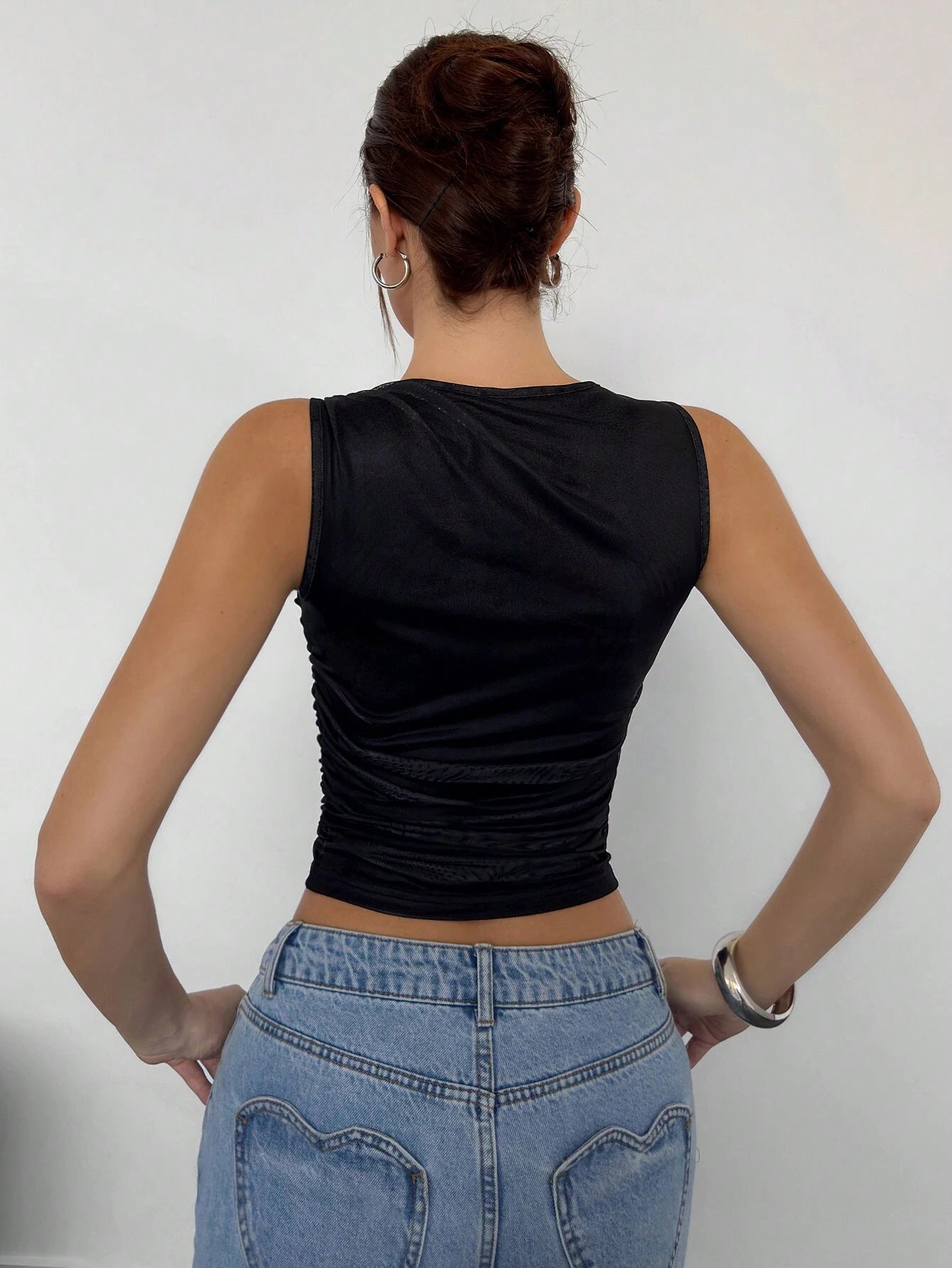 T shirt Popular Vacation Floral Print Slim Top